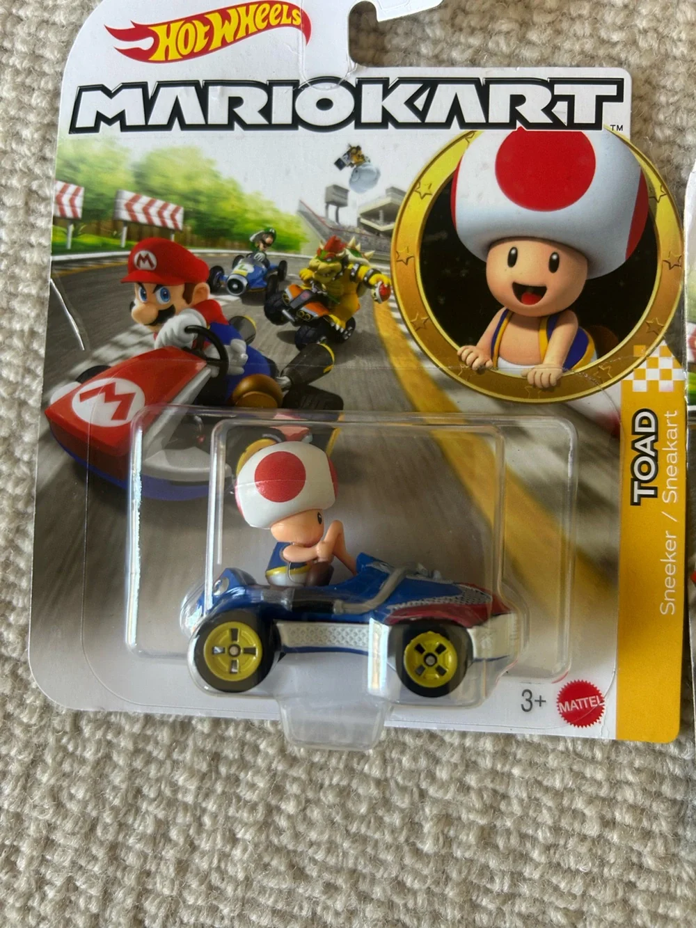 Hot Wheels Mario Kart Yoshi Green Die-Cast Kart Toy - Official Hot Wheels